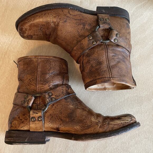 Frye Philip Harness Boots - Picture 7 of 13